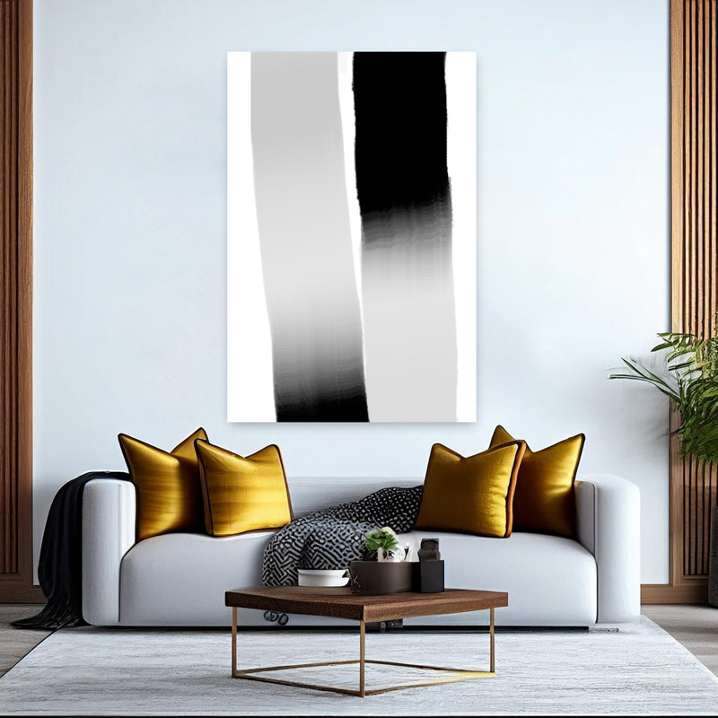 Art contemporain contemporain abstrait, H 60 po x l 40 po