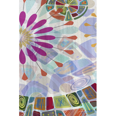 Midway Panels IV - Wrapped Canvas Print