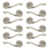 Satin Nickel Rose is out of stock