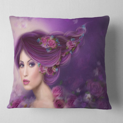 Not Solid Color Throw Pillow
