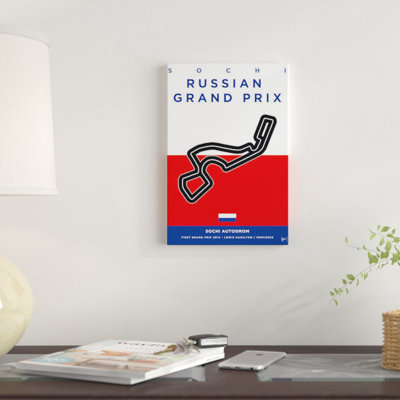 «Minimal Movie», course de Sotchi, impression sur toile