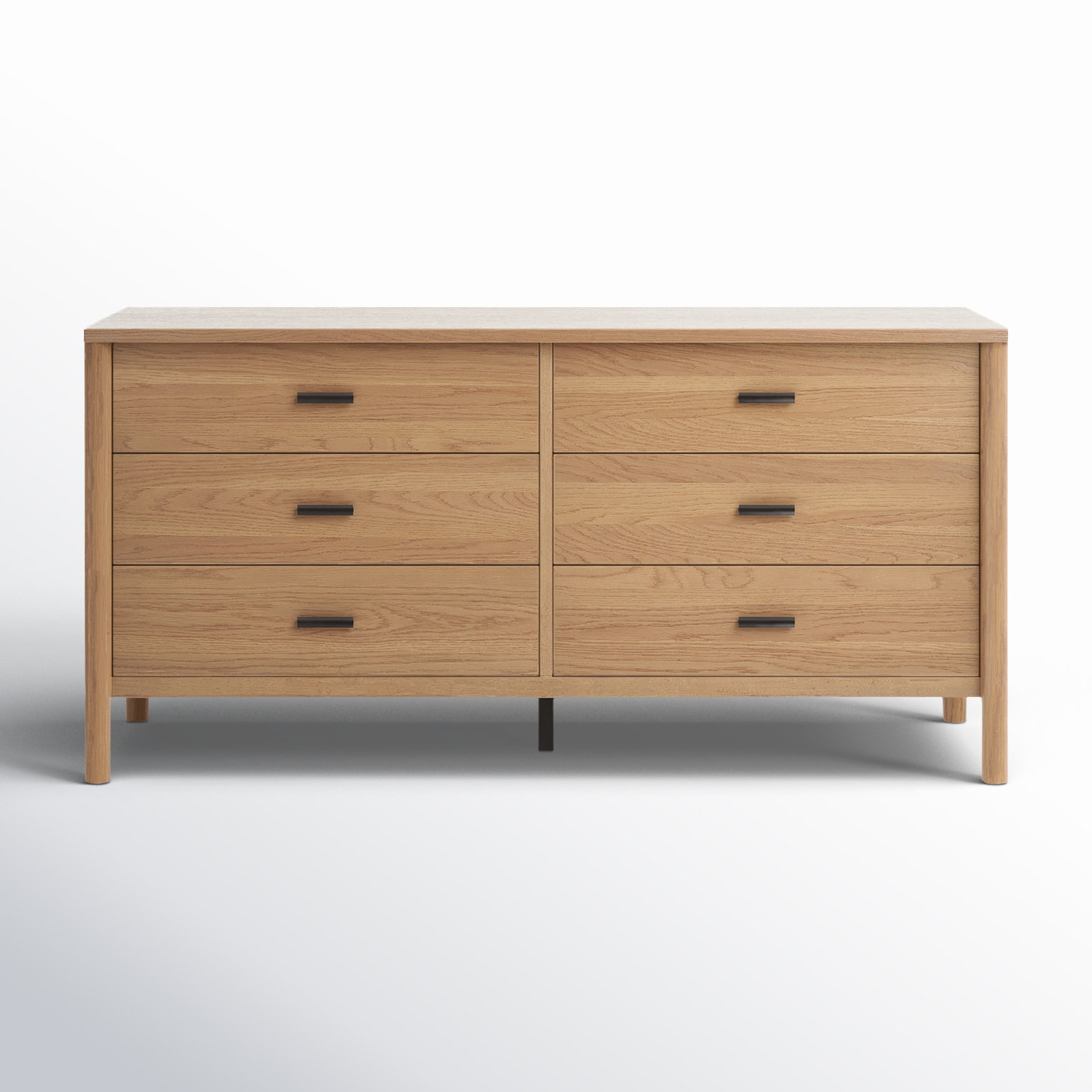 Kaplan 66'' W 6-Drawer Dresser - Stylish Storage
