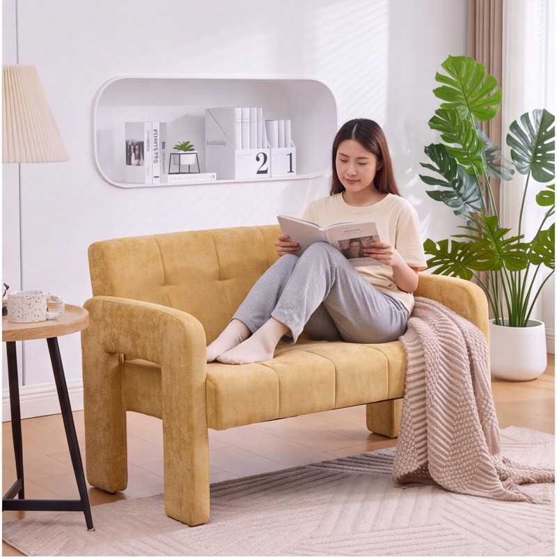 Causeuse Nordic Modern Chenille