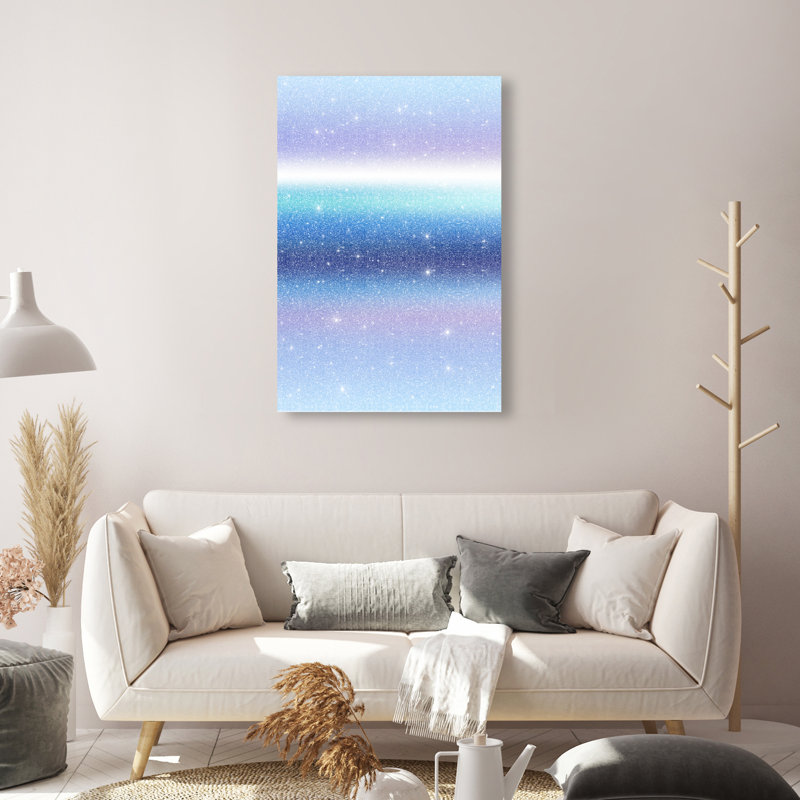 Moonlit Gradient Print by Oliver Gal, 15"H x 10"W, Gallery Wrapped