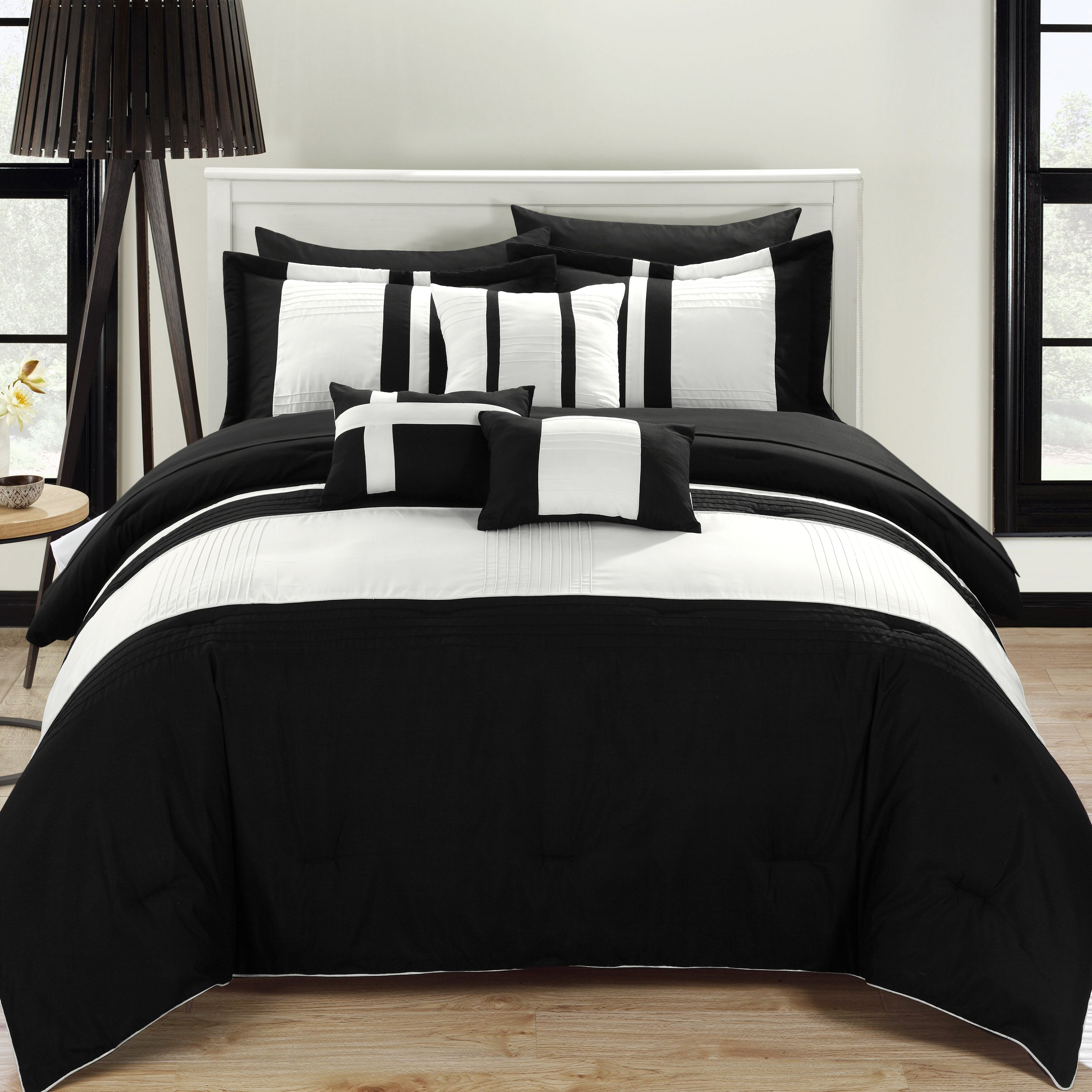 Chic Home Microfiber Comforter Set & Reviews | Wayfair