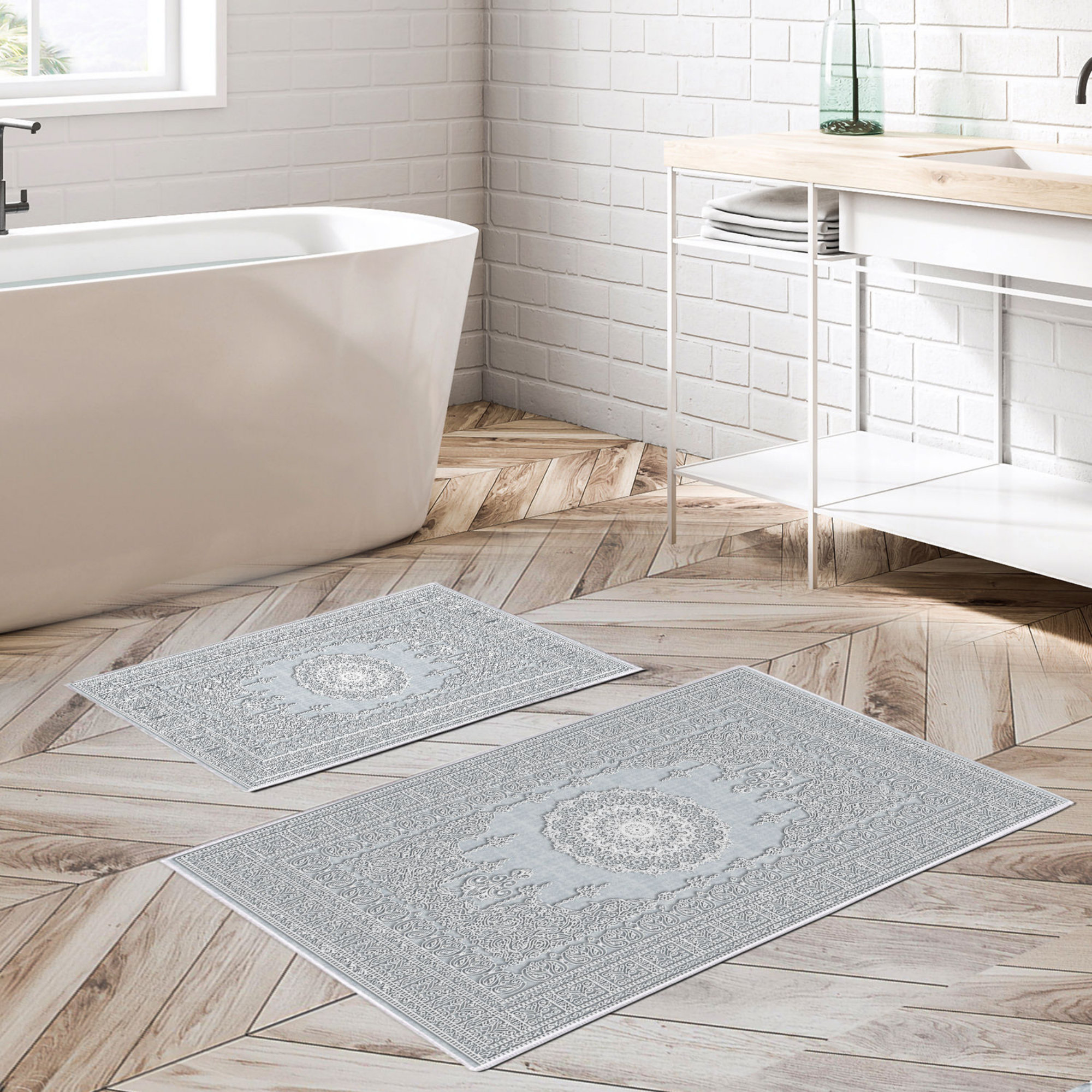 East Urban Home Bath Rug Set - Wayfair Canada