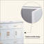 Meuble-lavabo de salle de bain, armoire de rangement abondante - 4 portes à fermeture douce et 4 tiroirs (excluant le lavabo en céramique)-130812337