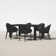 Farrah Rectangular 6 - Person 70" Long Dining Set