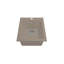 Campino Uno Dual Mount Granite Composite 16 in. Single Bowl Bar Sink with Strainer in Mink