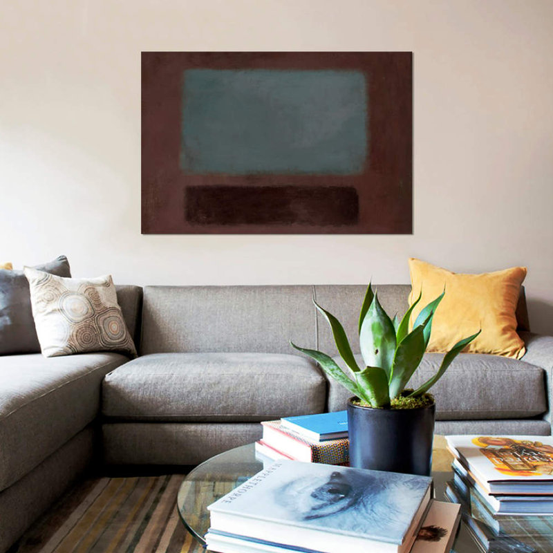 « blue rush », impression sur toile, H 8 po x l 12 po x P 0,75 po