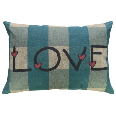Patchwork Linen Reversible Throw Pillow