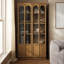 Vitrine en bois massif et verre Eich-1988141341