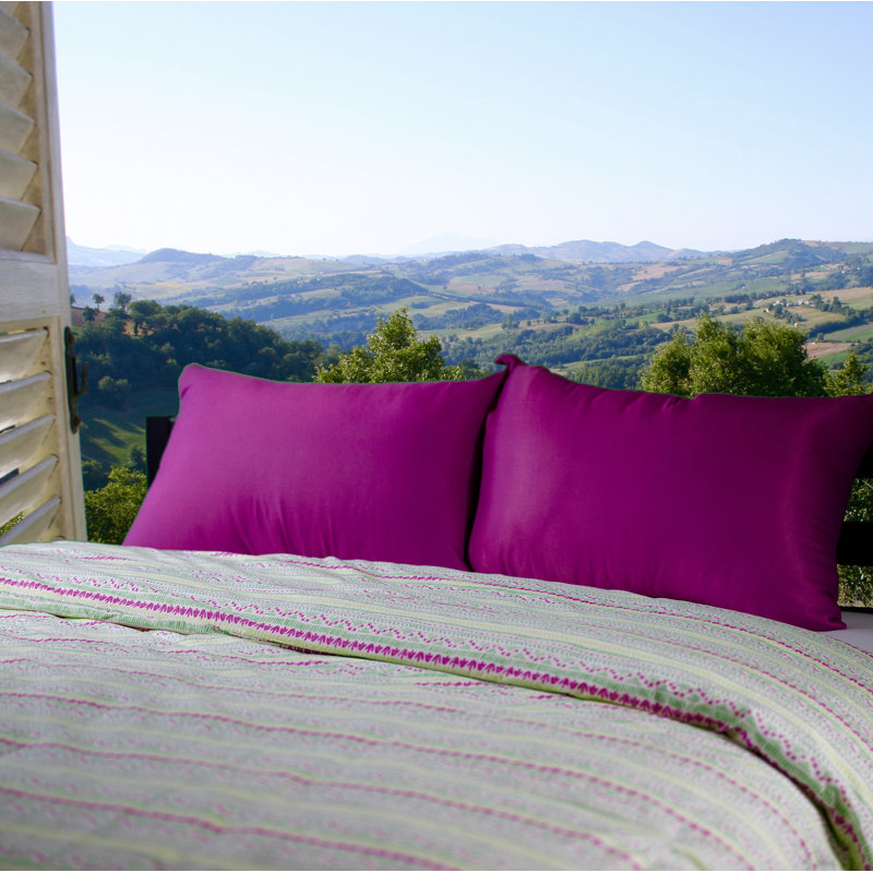 Etavonni Home Groovy Stripe, Twin Comforter + 1 Standard Sham