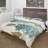 butterfly Blue Garden I - Farmhouse Duvet Cover Set - Microfiber Polyester-38758425