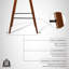 Tellis Mid-Century Modern Armless Stool in Faux Leather and Wood-1510558922-1510558925-1510558967