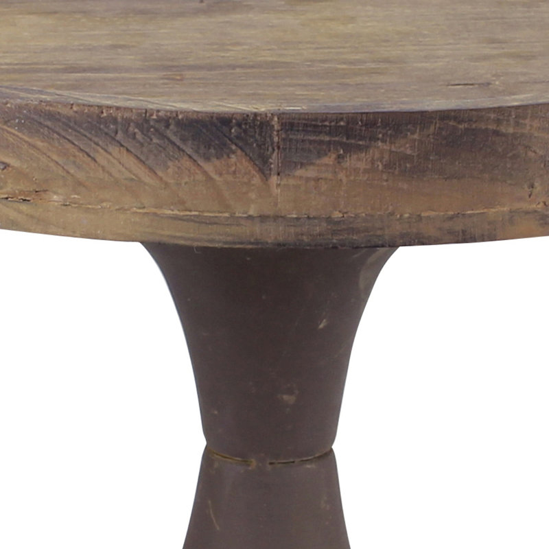 8.66'' H Wood Tabletop Dish