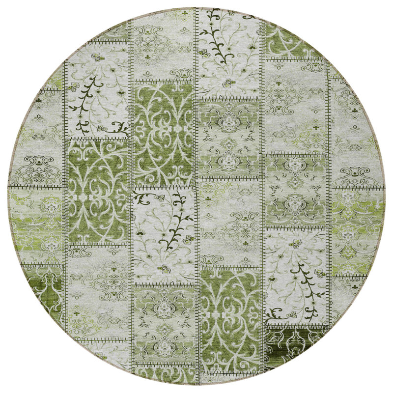 Tapis d'intérieur rond 8 po rond
