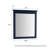 Modern 33'' H Bathroom Rectangular Solid Wood Framed Mirror-951295165-951295166