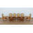 Beckworth 10 - Person Double Pedestal Dining Set