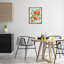 Cadre flottant Juice Orange Vine & Stripes, design par Paul Brent-1304238789-1304238790