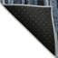 Tapis bleu intérieur / extérieur lavable à la machine Chayil ACN1079-109487069