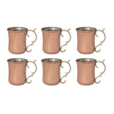 Hammered Stainless Steel Mug