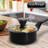 Nutrichef Saucepan Pot With Lid - Non-Stick High-Qualified Kitchen Cookware With See-Through Tempered Glass Lids, 1 QT. (Works With Model: NCCWA13)