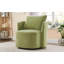 Fauteuil d'appoint rembourré 29,9 po avec base pivotante à 360 ° pour salon, chambre à coucher, bureau ou hôtel-1637445171