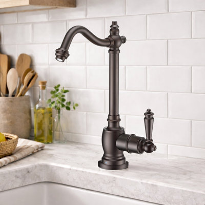 Whitehaus Point of Use Cold Water Drinking Faucet With Traditional Spout