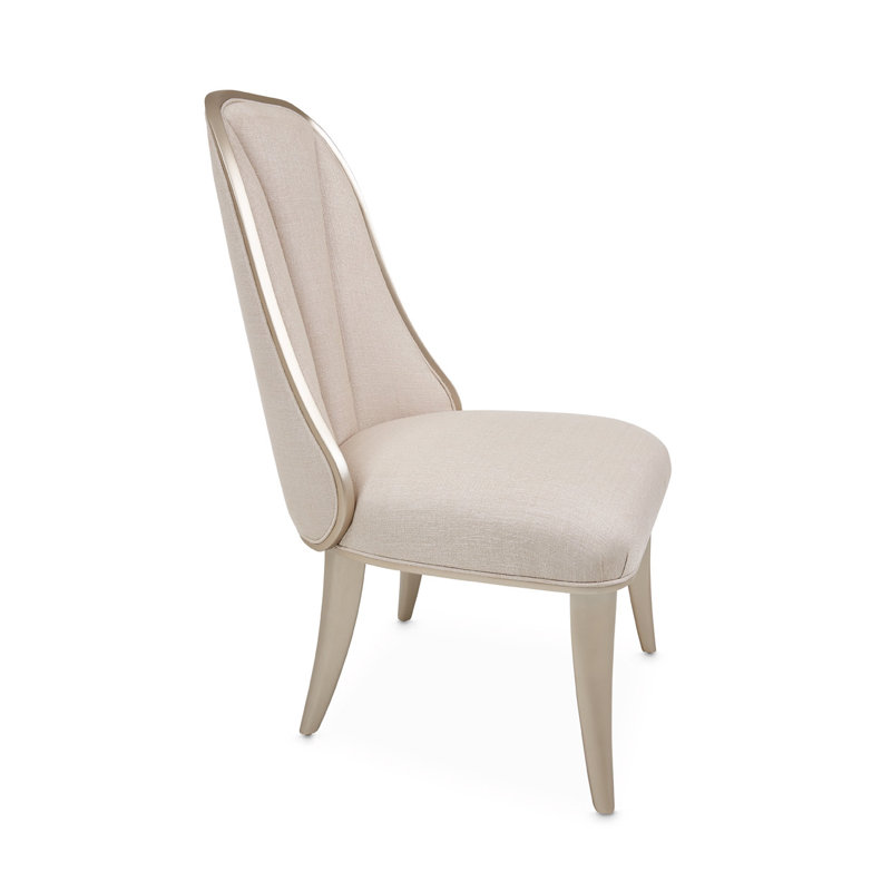Villa Cherie Tufted Dining Side Chair, Caramel