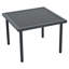 6-Piece Grey Rope Garden Lounge Furniture Set, Galvanized Iron Frame with Smooth Glass Tabletop, Adjustable Feet & Full Grey Olefin Seat Back Cushions
