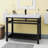 Raya 42'' Single Bathroom Vanity with Resin Top-292543014