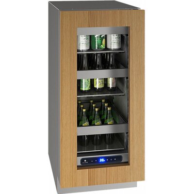 72 Can 15"" Convertible Beverage Refrigerator -  U-Line, UHRE515-IG01A