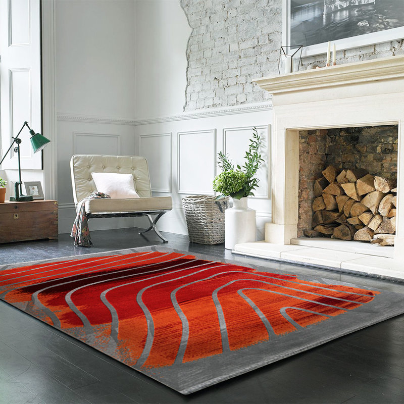 Tapis en coton Tabu, Rectangle 2 pi 7 po x 5 pi