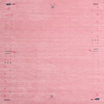 Tapis décoratif rose melorse