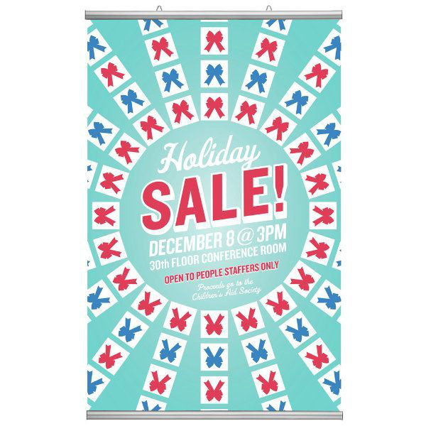 Poster Snap Set, 1.65" H x 30.16" W x 0.63" D