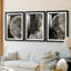 ABSTRACT Series CXC III - Impression sur mesure avec cadre de qualité supérieure - 3 pièces-1986847109-1986847106