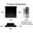 3-Piece Small Black Floating Mini Shelves