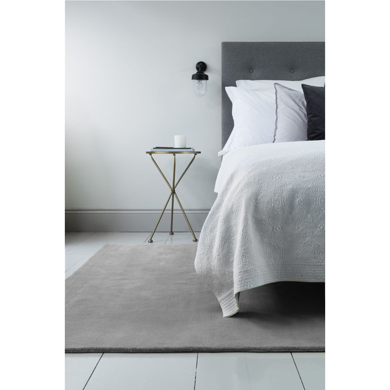 Farrow & Ball Silk Border Order Gray Area Rug, Rectangle 10' x 14'