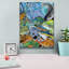  «Collage Sea Life» par Tim Jeffs, art mural sur toile, 12 po x 16 po