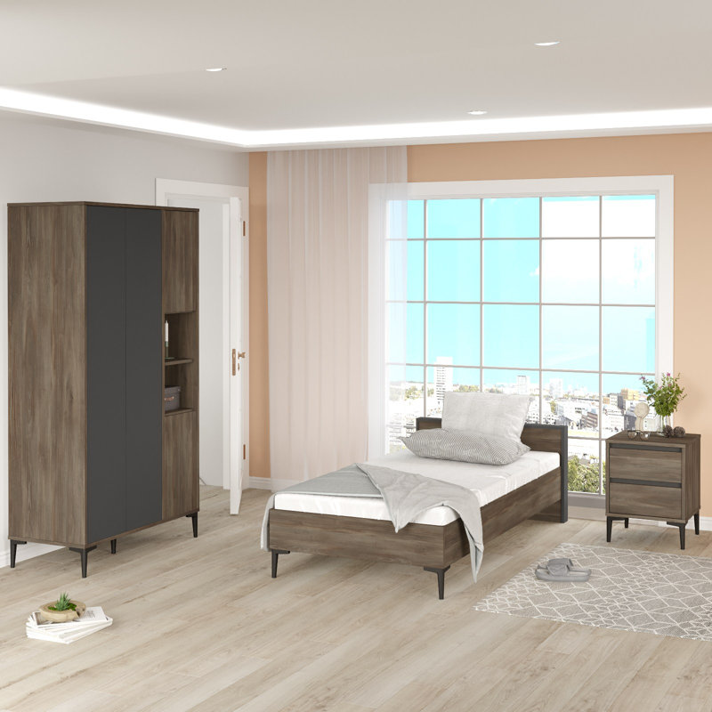 Young Room Set, Brun / gris