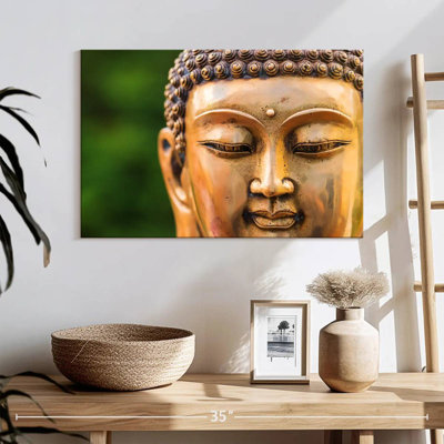 Adella Golden Buddha Head