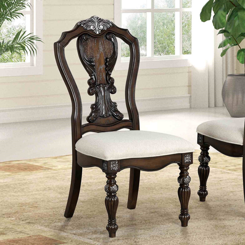 Chaise d'appoint 2 pièces Traditional Style Corbels