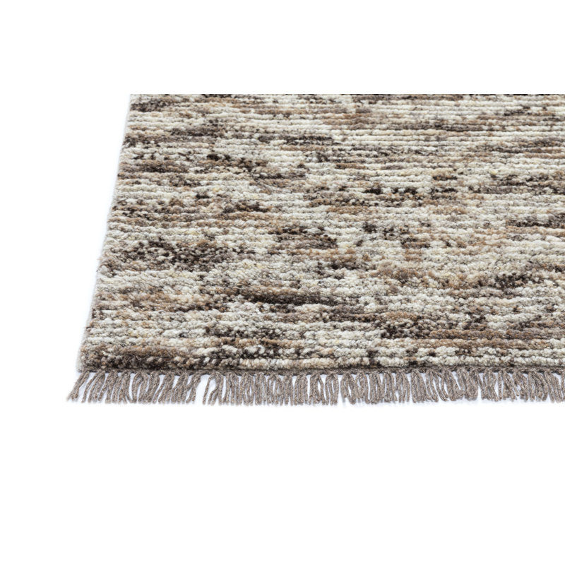 Bovina Hand Knotted Wool Animal Print Area Rug, Rectangle 7'6" x 9'6"