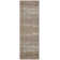 Machine Woven 100% Polypropylene Brown/Ivory Rug