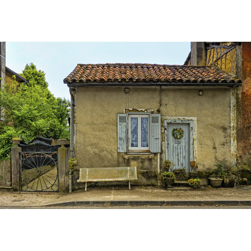 Lupiac House II - Wrapped Canvas Print, 30cm H x 46cm W