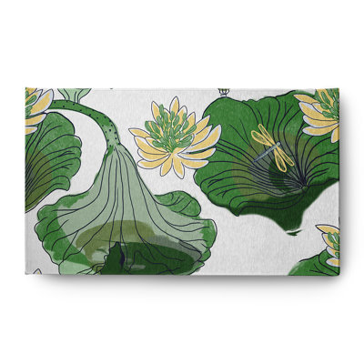 Coggon Chenille Floral Indoor Rug