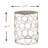 Chantella Iron Top End Table