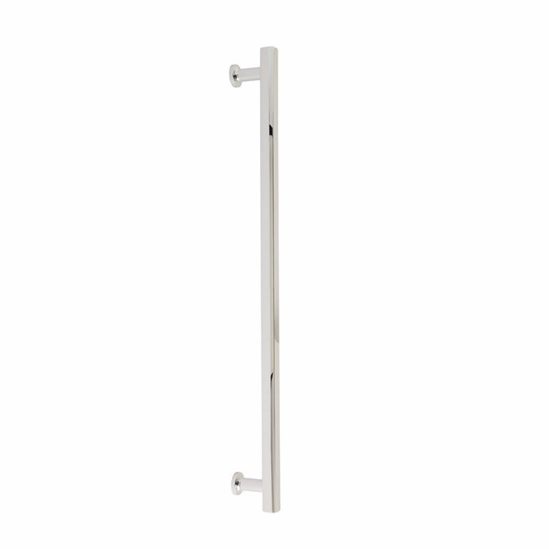 Emtek Freestone Appliance Pull 12" Center-to-Center (-1P-14in. L), Polished Nickel, 18" Center to Center