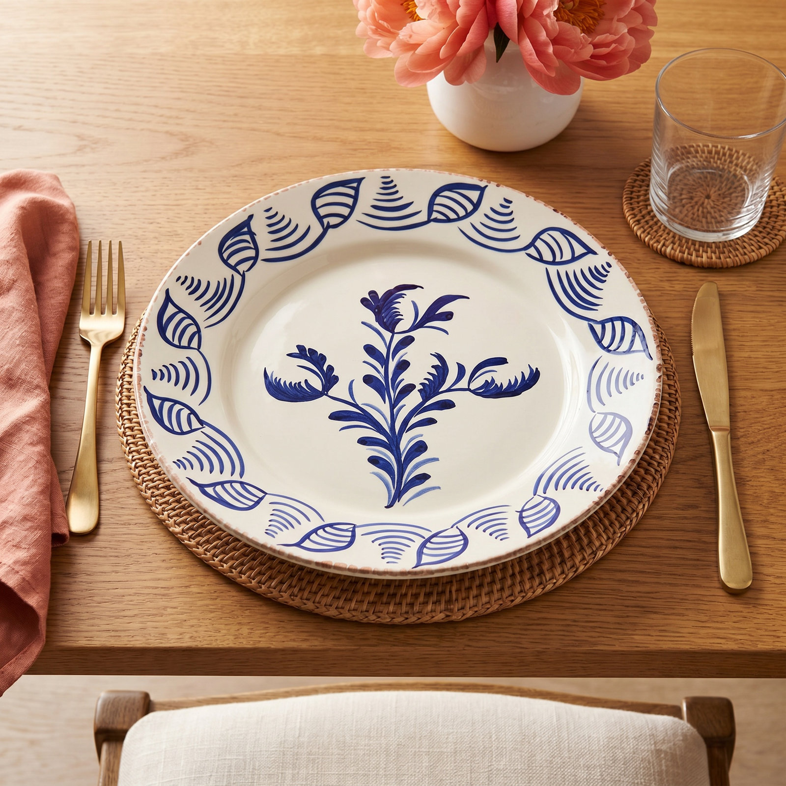 Casa Nuno 10" Ceramic Dinner Plate